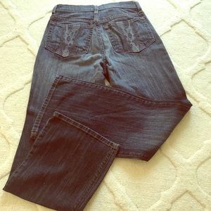 NYDJeans size 4P faded blue denim